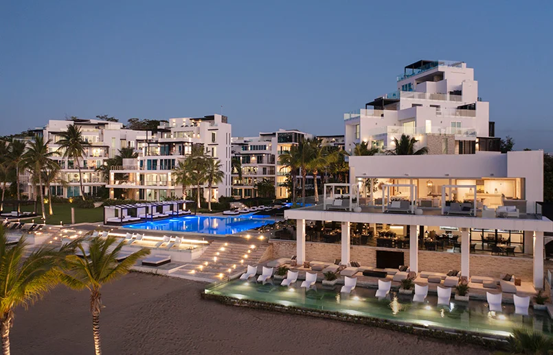 Hotel "The Ocean Club" en la Costa Norte de República Dominicana.