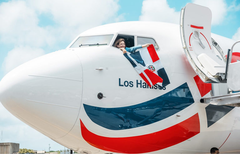 Boeing 737 MAX 8 de Arajet "Los Haitises", de matrícula HI1101.