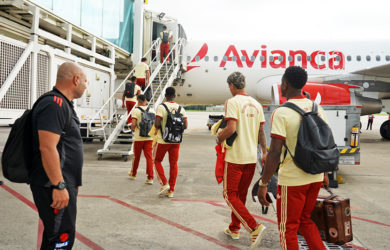 Avianca es la aerolínea oficial de la selección Colombia de fútbol.