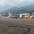 Plataforma del Aeropuerto Internacional Simón Bolívar de Maiquetía que sirve a Caracas.