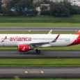 Airbus A320 de Avianca (N960AV), en el Aeropuerto Internacional El Dorado de Bogotá.