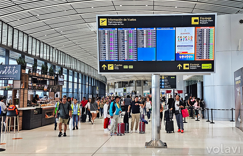 Terminal 2 del Aeropuerto Internacional de Tocumen en Ciudad de Panamá.