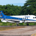 Beechcraft 1900 de Searca en el Aeropuerto San Bernardo de Mompox.