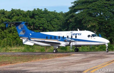 Beechcraft 1900 de Searca en el Aeropuerto San Bernardo de Mompox.