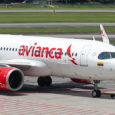 Airbus A320neo (N964AV), de Avianca en el Aeropuerto El Dorado de Bogotá.