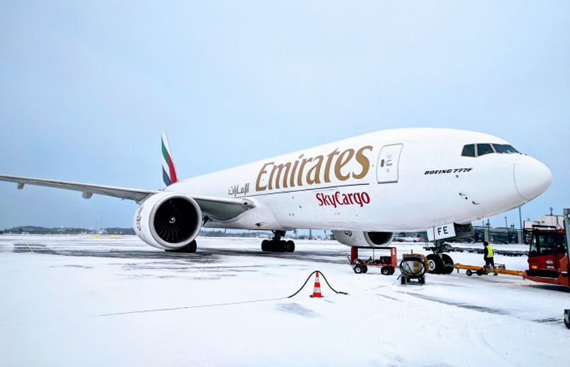 Boeing 777F de Emirates SkyScargo.