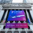 Regreso de LATAM Airlines a la Bolsa de Valores de Nueva York.