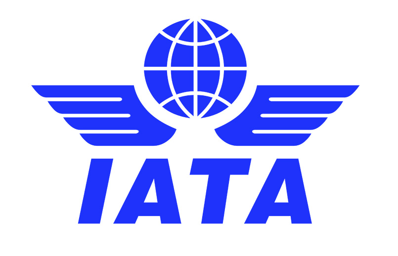 Logo de la Asociación Internacional de Transporte Aéreo (IATA).