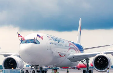 Primer Airbus A330neo de Malaysia Airlines.