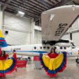 Entrega del prime Twin Otter DHC-6 de Satena en Calgary, Canadá.