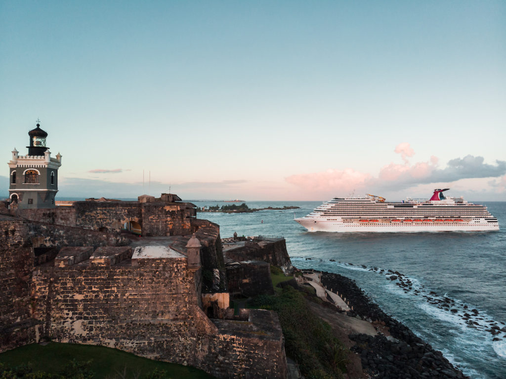 Crucero llegando a San Juan, Puerto Rico. - Créditos: Discover Puerto Rico