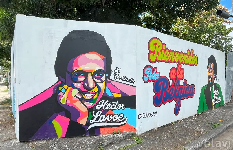Mural homenaje a Héctor Lavoe y Pete “El Conde” Rodríguez en el barrio Bélgica, en Ponce. Mural homenaje a Héctor Lavoe y Pete “El Conde” Rodríguez en el barrio Bélgica, en Ponce.