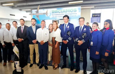 Lanzamiento de la alianza de LATAM Colombia y Ecopetrol para la transición energética.