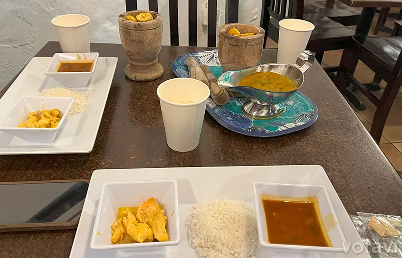 Mofongo, plato típico de Puerto Rico.