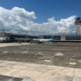 Plataforma del Aeropuerto Internacional Luis Muñoz Marín de San Juan, Puerto Rico.