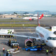 Airbus A320neo de Avianca (N940AV), próximo a salir del Aeropuerto El Dorado de Bogotá.