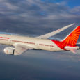 Boeing 787-8 de Air India en vuelo.