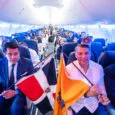 Lanzamiento de la ruta entre Santo Domingo y Newark de Arajet.
