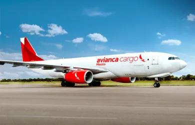 Prototipo de un Airbus A330F de Avianca Cargo México.