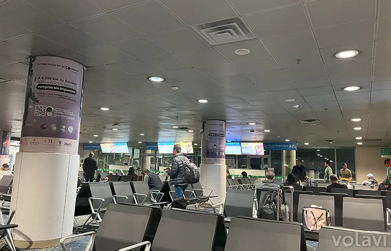 Salas de embarque A7A – A7B – A7C del Aeropuerto Internacional ElDorado de Bogotá. Salas de embarque A7A – A7B – A7C del Aeropuerto Internacional ElDorado de Bogotá.