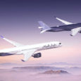 Prototipo de un Airbus A350-1000 de Riyadh Air.