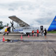 ATR 42 de Satena en el Aeropuerto Reyes Murillo de Nuquí, Chochó.