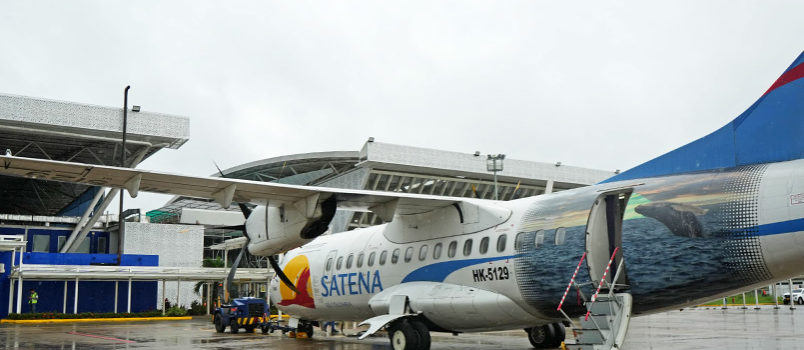 Vuelo inaugural de Satena entre Medellín y Yopal.