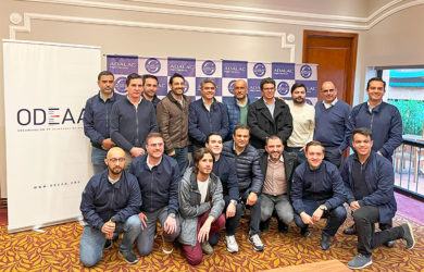 Representantes de ADALAC y ODEAA en a reunión de Sinergia Gremial.