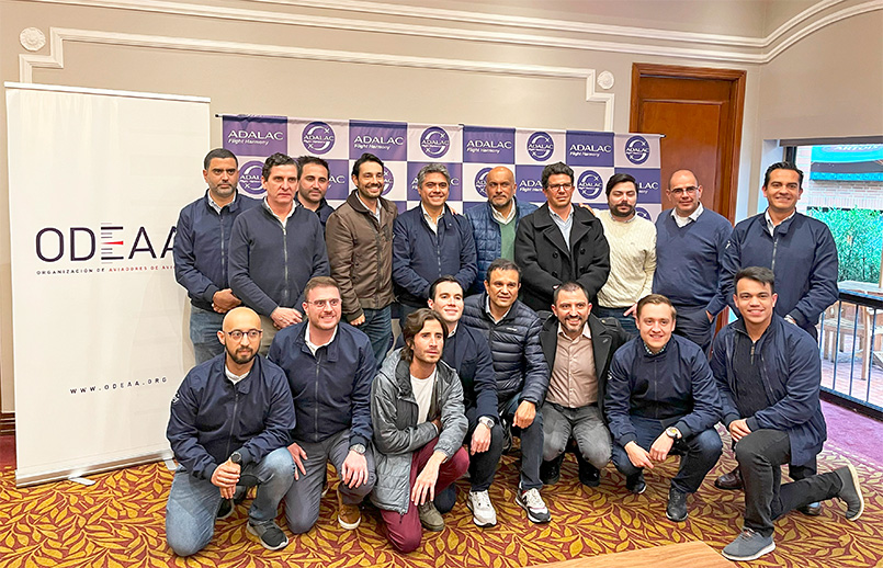 Representantes de ADALAC y ODEAA en a reunión de Sinergia Gremial.