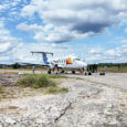 Beechcraft 1900 de Satena en el Aeródromo de Araracuara.