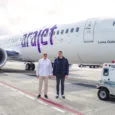 Entrega del nuevo Boeing 737 MAX 8 de Arajet "Loma Quita Espuela".