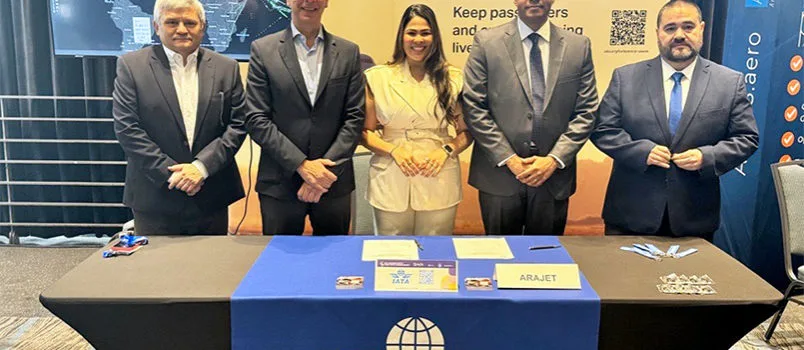 Arajet implementa "Turbulence Aware" de IATA Acuerdo de IATA y Arajet para implementación de "Turbulence Aware".