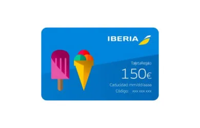 Nueva "Tarjeta Regalo" de Iberia para el verano.