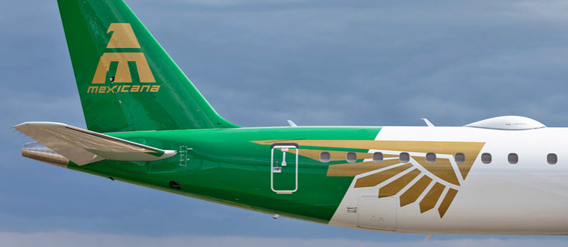 Primer Embraer 195-E2 para Mexicana de Aviación.