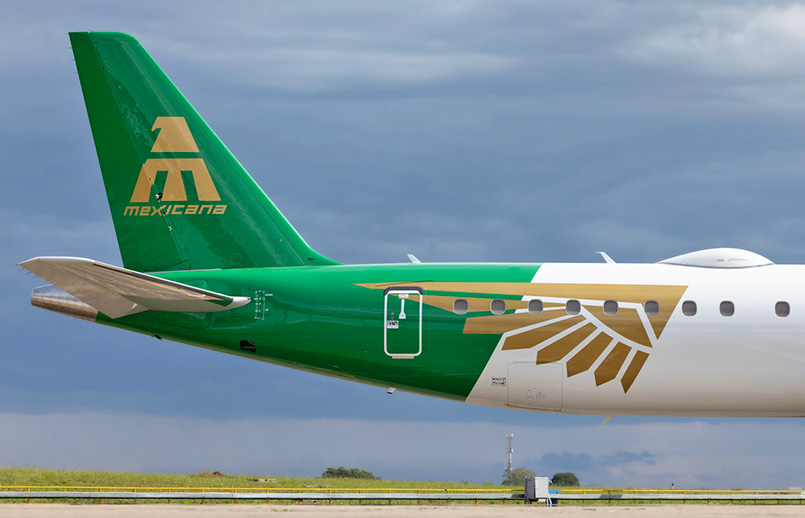 Primer Embraer 195-E2 para Mexicana de Aviación.