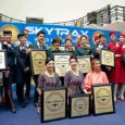 Entrega del premio como "Mejor Alianza de Aerolíneas del Mundo" a Star Alliance en los premios Skytrax 2025.
