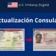 Cambio de diseño de visas en la Embajada de Estados Unidos en Colombia.