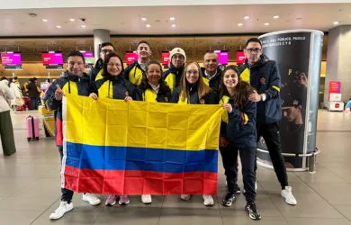 Deportistas trasplantados que volaron con Avianca a los Juegos Mundiales 2025.