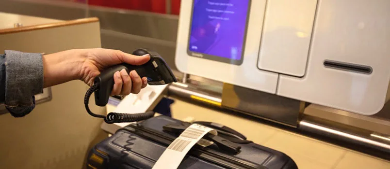 Autoservicio para el registro de equipaje de LATAM Airlines.
