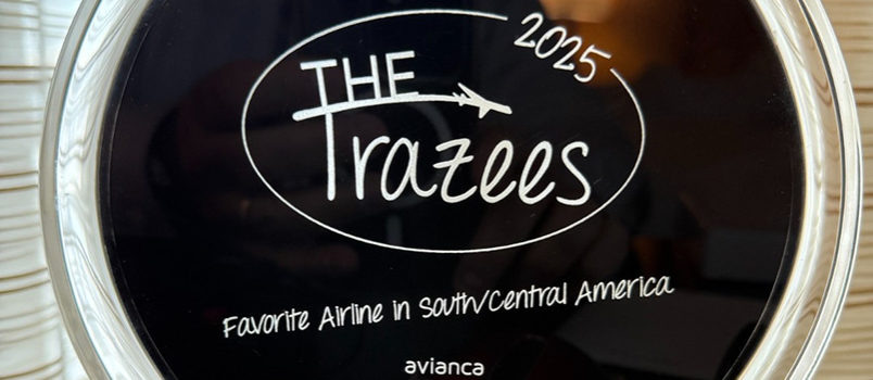 Premio de Avianca como "Aerolínea Favorita de Sur y Centroamérica" por parte de "The Trazees 2025".