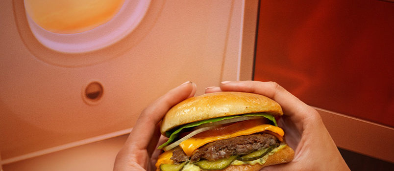 Hamburguesas de Home Burgers ahora disponibles en clase ejecutiva de Avianca en vuelos a Europa.