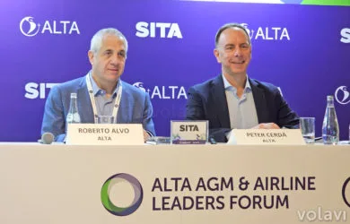 Roberto Alvo y Peter Cerdá dan inicio al ALTA AGM & Airline Leaders Forum 2025.