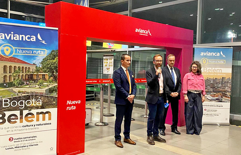 Inauguración de la nueva ruta de Avianca a Belén desde Bogotá. Inauguración de la nueva ruta de Avianca a Belén desde Bogotá.