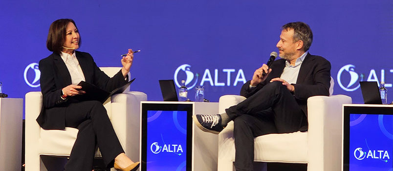 Adrián Neuhauser, CEO de Grupo Abra, entrevistado en el ALTA Leaders Forum 2025 en Lima, Perú.