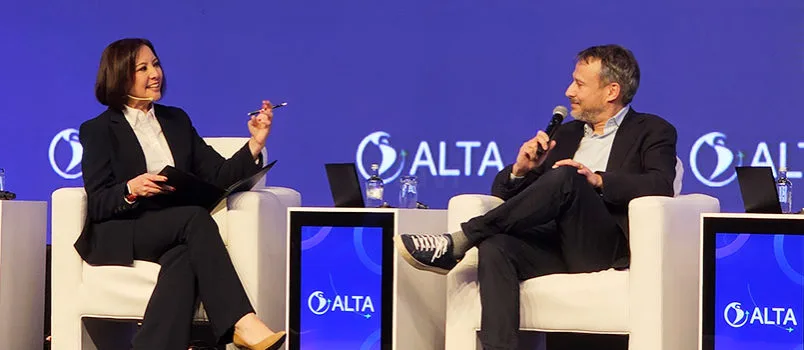 Adrián Neuhauser, CEO de Grupo Abra, entrevistado en el ALTA Leaders Forum 2025 en Lima, Perú.