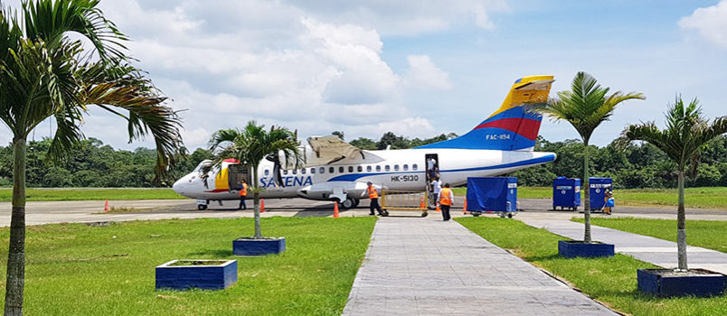 ATR 42-600 de Satena de matrícula HK-5130.