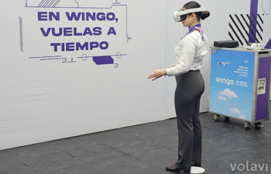 Entrenamiento de tripulaciones de cabina con Realidad Virtual (VR), de Wingo.