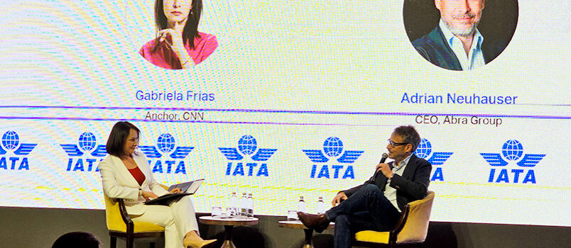 Entrevista a Adrián Neuhauser, CEO de Grupo Abra, en Wings of Change 2026 en Santiago de Chile