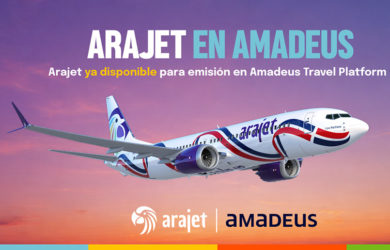 Arajet anuncia su integración a la plataforma de Amadeus para ampliar su alcance.