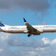 Boeing 737 MAX 9 de Copa Airlines aterrizando en Miami.